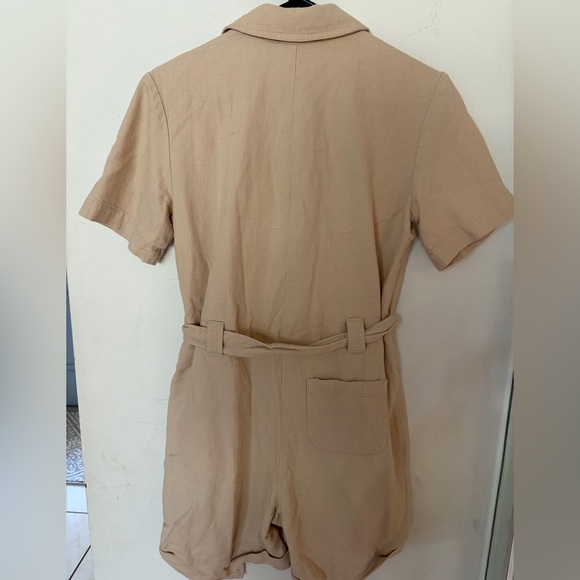 Stylish Tan Jumpsuit - Picture 13 of 14